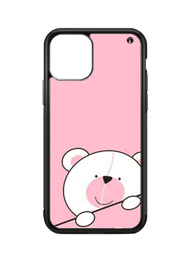 BP Protective Case Cover For Apple iPhone 11 A Bear (Black Bumper)