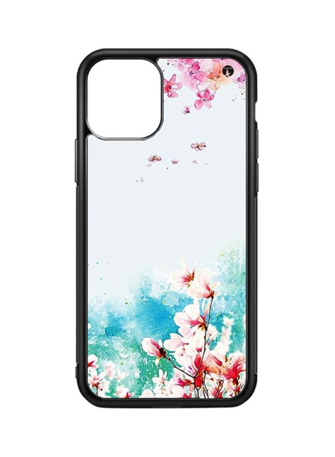 غطاء حماية واقي لهاتف أبل آيفون 11 برو زهور