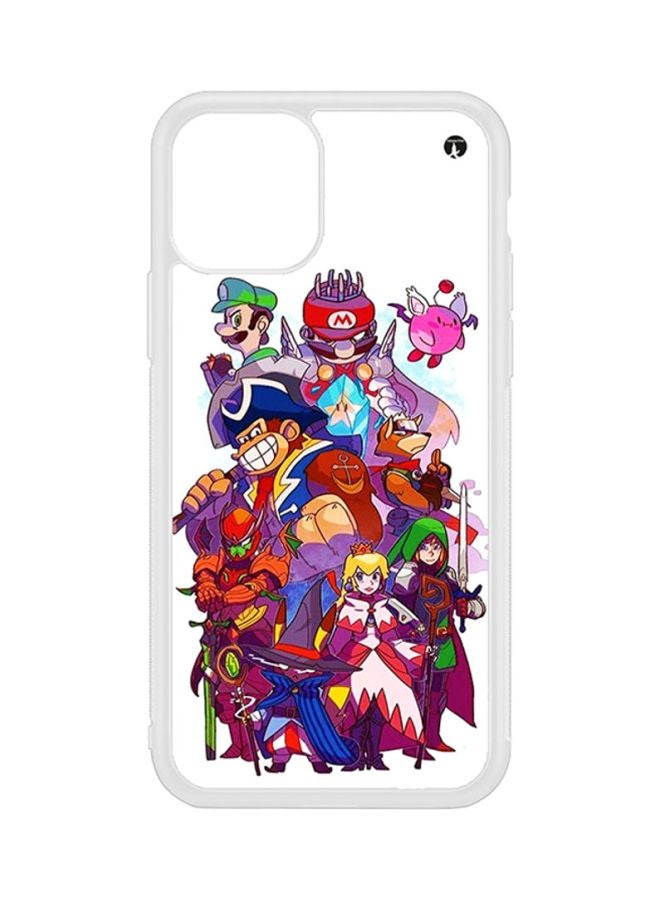 بي بي غطاء حماية واقٍ لموبايل أبل آيفون 11 أبيض/بني/أزرق