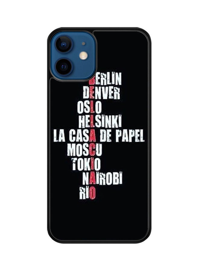 إس واي إن غطاء حماية واق لهاتف أبل آيفون 12 أسود / أبيض / أحمر