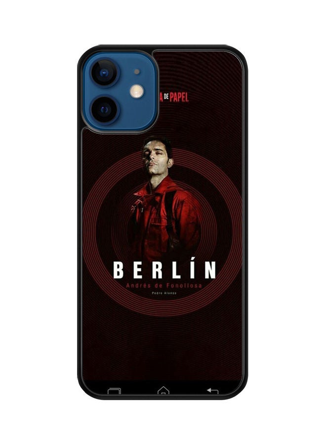 SYN Protective Case Cover For Apple iPhone 12 Brown/Red/White