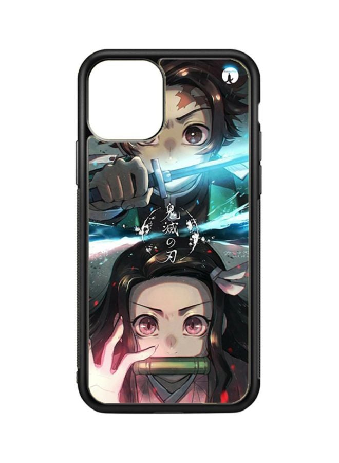 بي بي غطاء حماية لهاتف آيفون 11 برو مسلسل الأنمي Demon Slayer