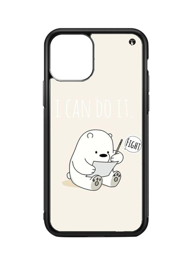 بي بي غطاء حماية واقٍ لهاتف أبل آيفون 11 برو ماكس أبيض/ أسود