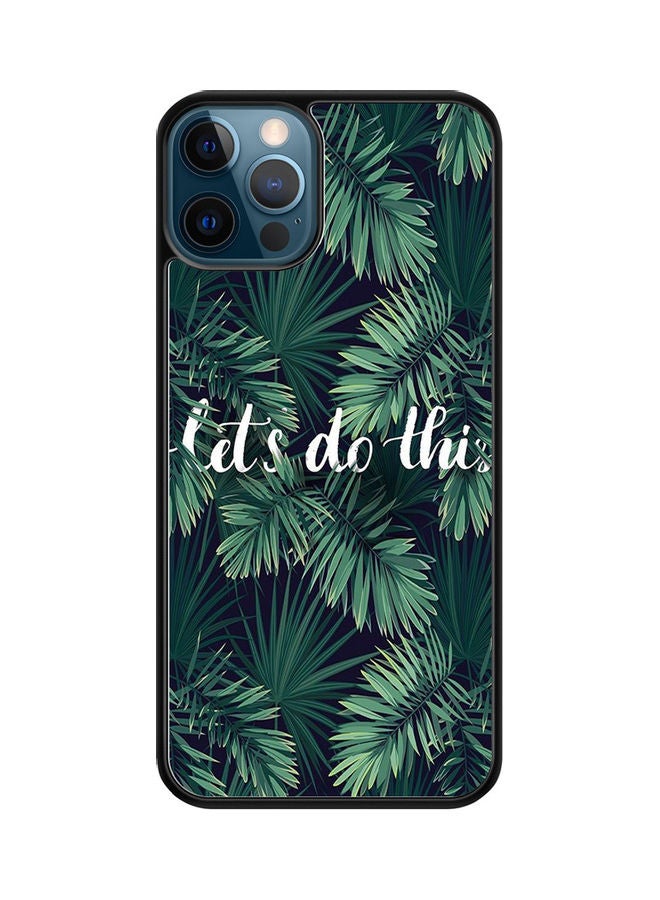 إس واي إن غطاء حماية واقٍ لهاتف أبل آيفون 12 برو أخضر/أبيض