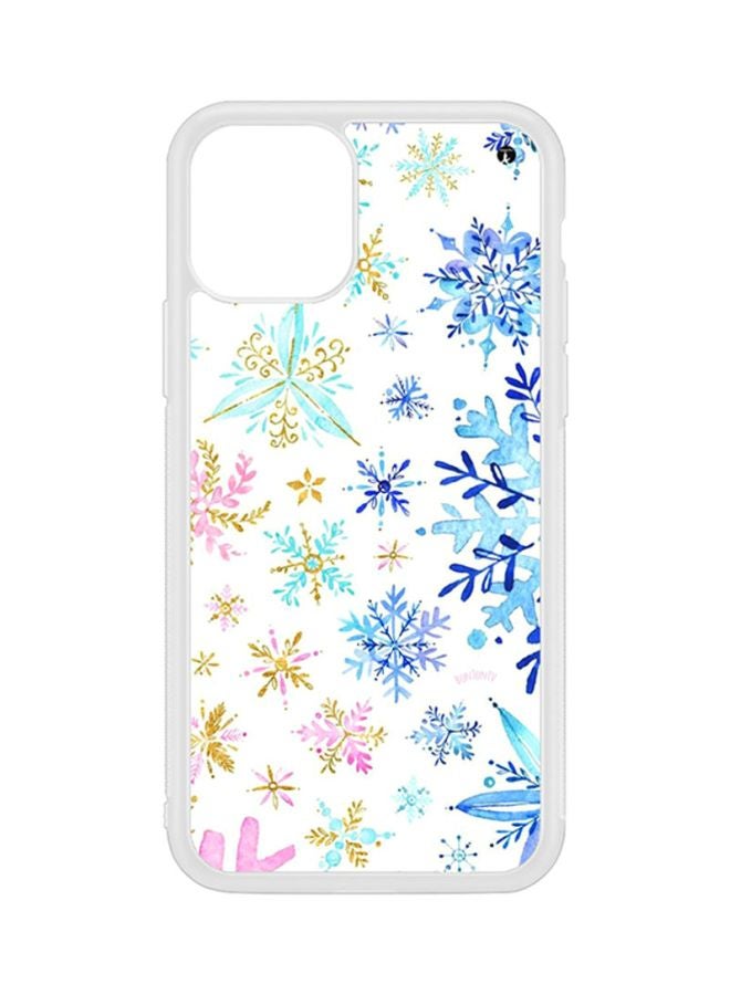 غطاء حماية واقٍ لهاتف أبل آيفون 11 برو ماكس أبيض/أزرق/وردي