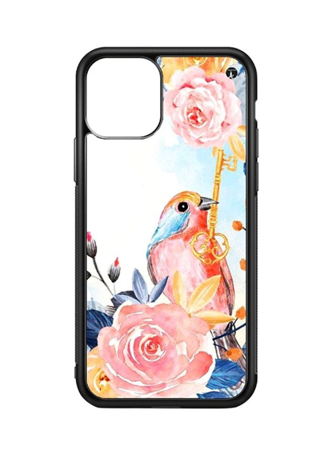 غطاء حماية واق لهاتف أبل آيفون 11 وردي/أبيض/ أزرق