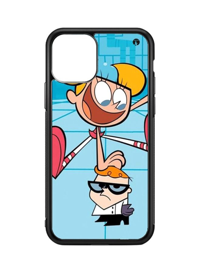 بي بي غطاء حماية واق لهاتف أبل آيفون 11 أزرق/أصفر/وردي