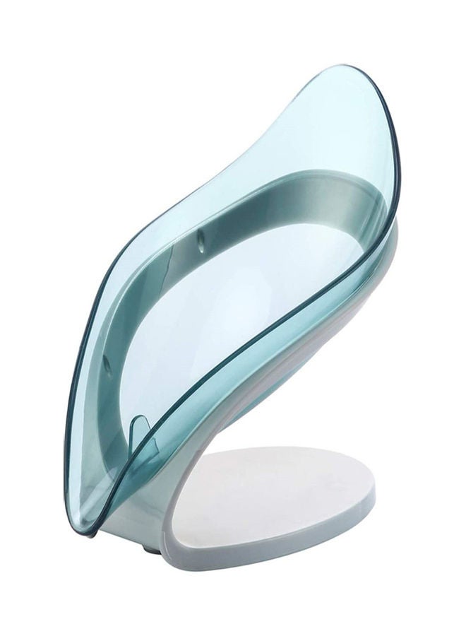 ISank Leaf Shape Soap Holder Light Green 13.5cm  - Image 1