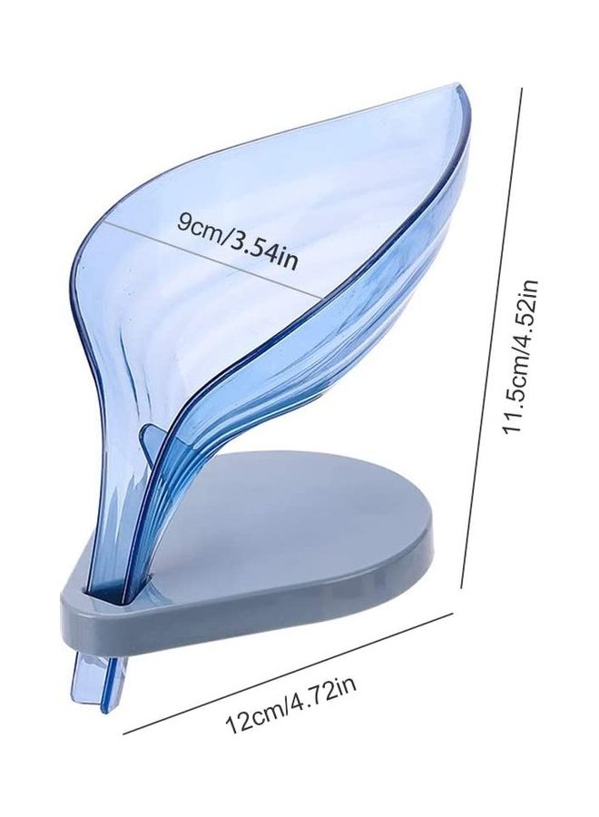 Leaf Shaped Soap Holder multicolour 12cm - Image 3