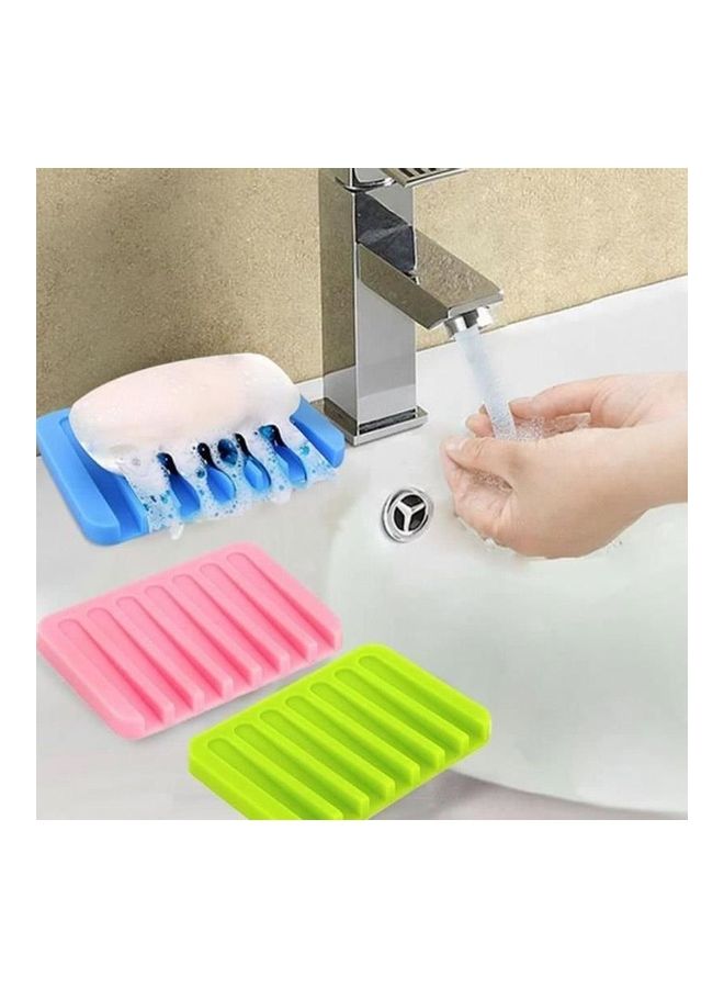 ISank Silicone Soap Holder Green 11.5cm - Image 2