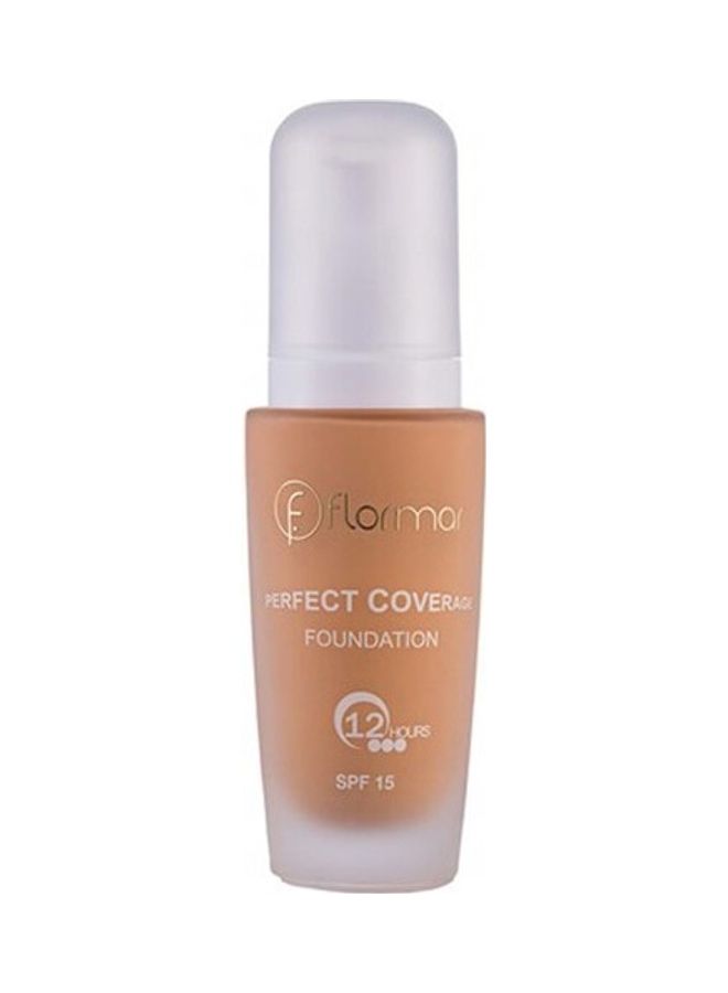 flormar Perfect Coverage Foundation 124 Amber