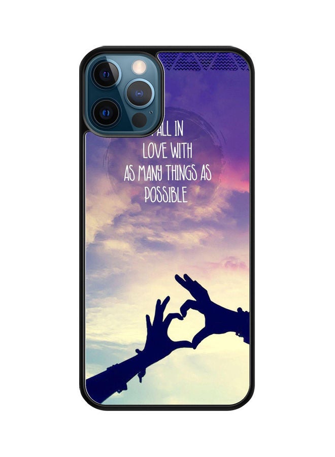 إس واي إن غطاء حماية واقٍ لهاتف آيفون 12 برو متعدد الألوان