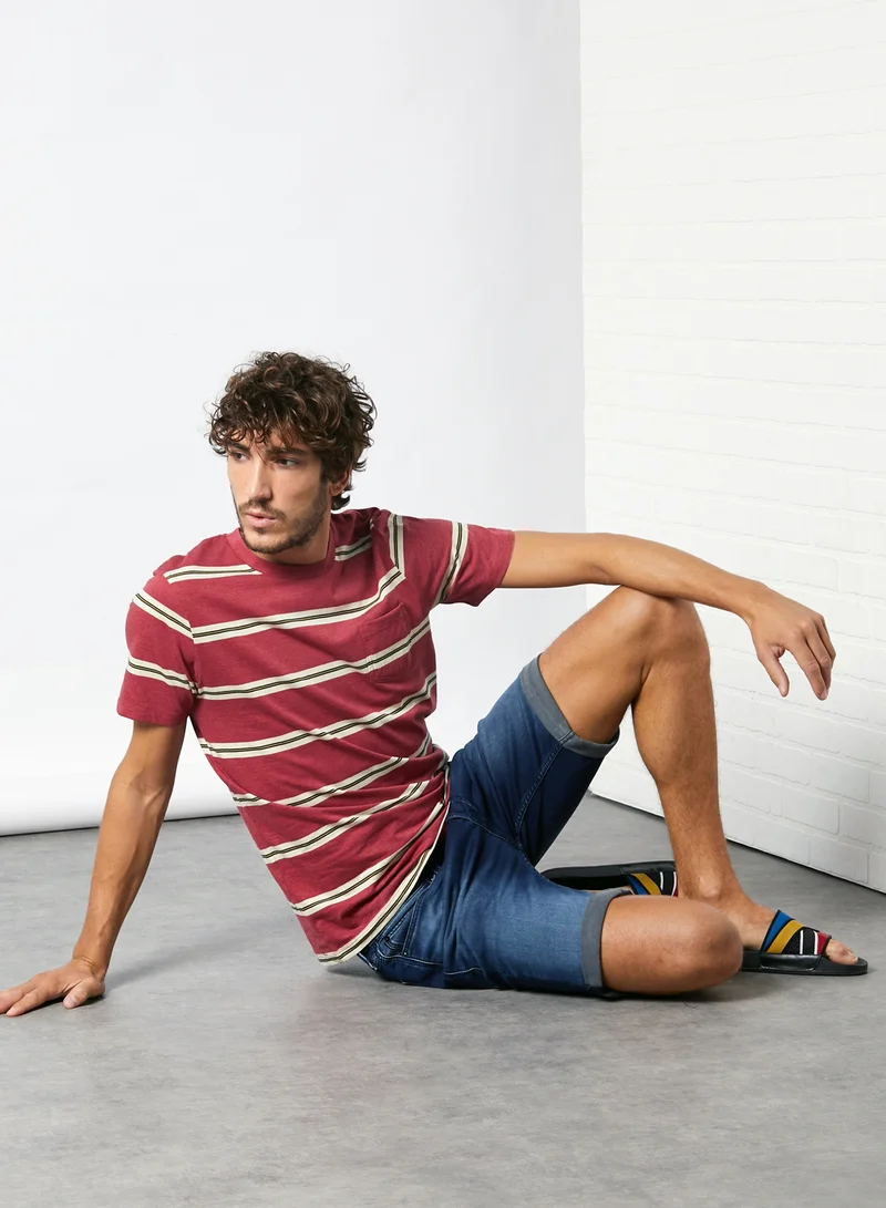 JACK & JONES Iconic Denim Shorts Blue