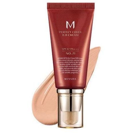 Missha M Perfect Cover BB Cream No.21 beige - Image 2