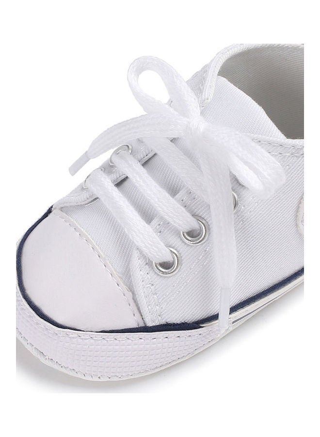 Baby Shoes Soft Sole Fashion Canvas Infant Toddler Sports White - Image 5