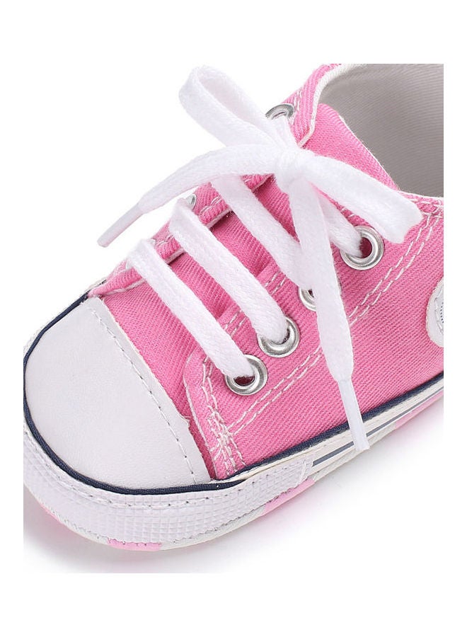 Baby Shoes Soft Sole Fashion Canvas Infant Toddler Sports Pink - Image 5