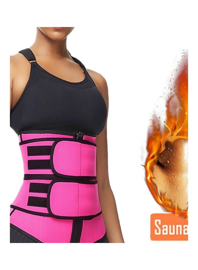 Beauenty Adjustable Waist Belt Pink/Black  - Image 3