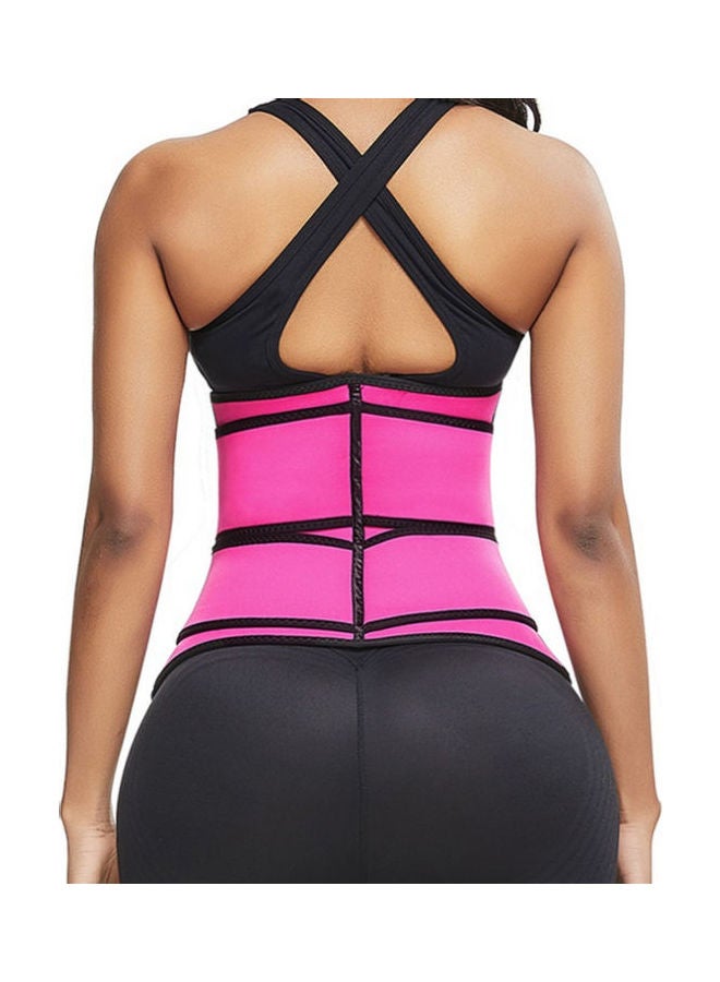 Beauenty Adjustable Waist Belt Pink/Black  - Image 2