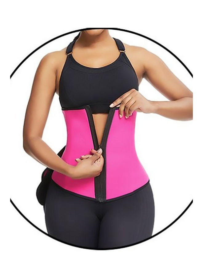 Beauenty Adjustable Waist Belt Pink/Black  - Image 4