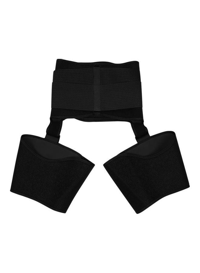 Velcro Detail Sweaty Hip Belt Black - v1607035593/N42606797V_6