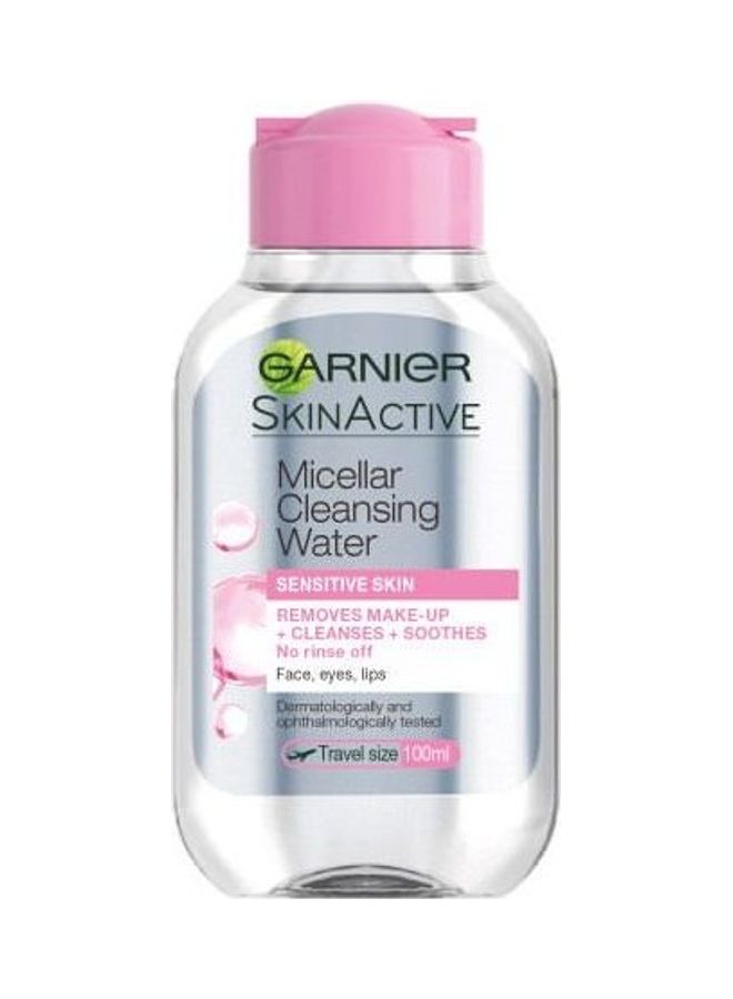 garnier Micellar Water Face Eyes Lips Cleanser And Daily Makeup Remover, 100 Ml Multicolour
