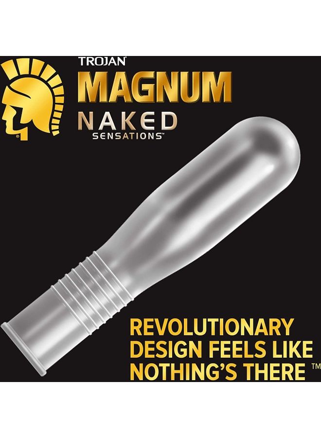 TROJAN Pack Of 10 Magnum Condoms - Image 3