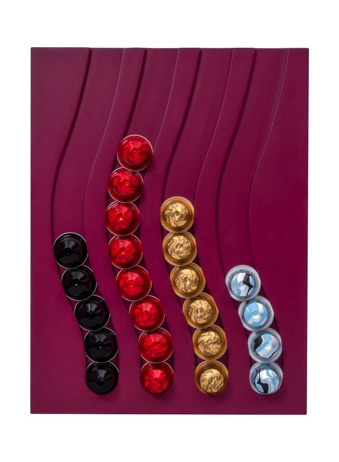 Generic - Nespresso Capsule Holder Purple 28x37x1.2cm - Image 1