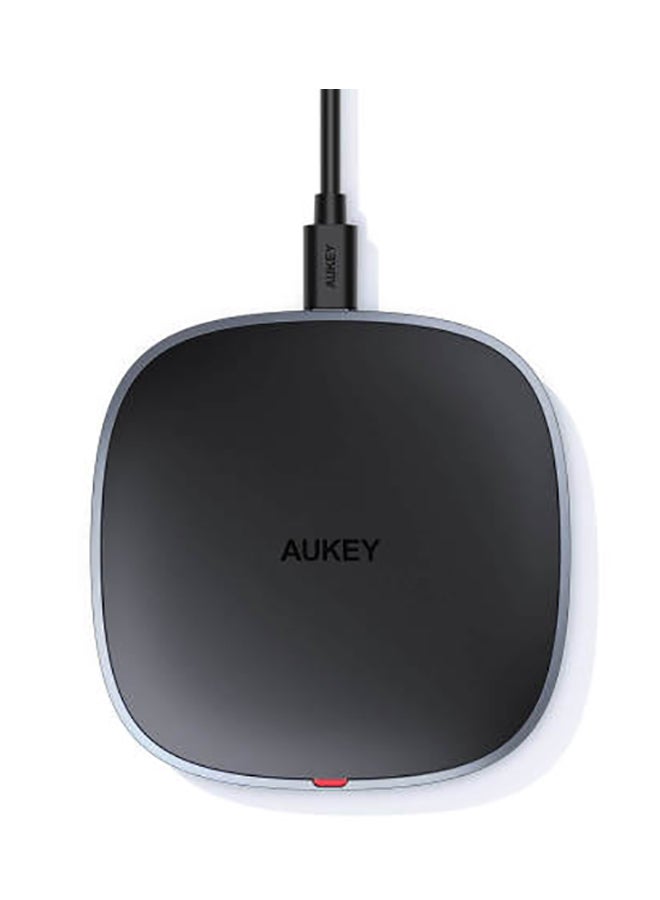 Aukey Graphite Lite Series 15W Wireless Fast Charger,LC-C6 Black - Image 2