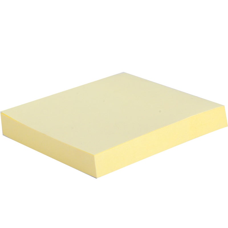FRIEET - 100-Sheet Self Stick Notes Set Yellow - Image 1
