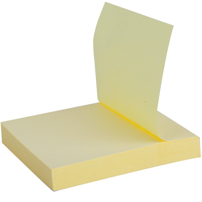 FRIEET - 100-Sheet Self Stick Notes Set Yellow - Image 1