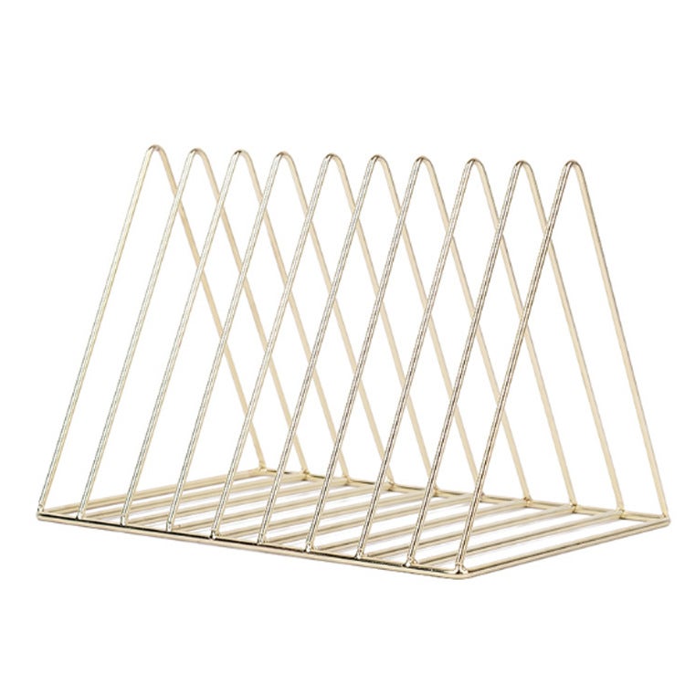 FRIEET Book Tray Triangle-shaped Yellow - Image 1