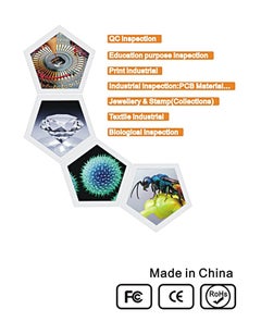 إيهوم ميكروسكوب رقمي إلكتروني بـ 8 أضواء LED بدقة 3.6 ميجابكسل ومنفذ VGA وبخاصية عرض الفيديو بدقةٍ عالية الوضوح  - Image 4