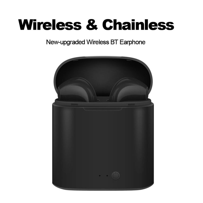 Generic - TWS  TRUE  Wireless  Bluetooth  Earphones Black - Image 1