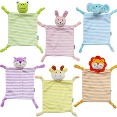 FRIEET 2-Piece Cute Baby Towels Newborn Rattles Set  - Image 3