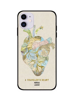 Protective Case Cover For Apple iPhone 11 A Traveler's Heart