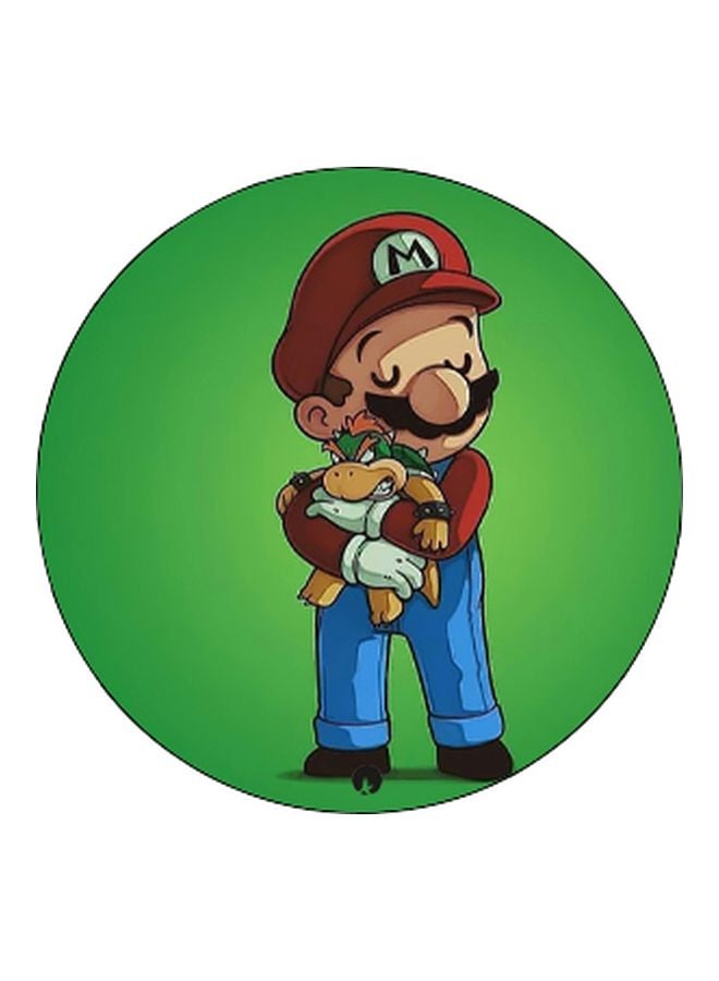 BP Super Mario Printed Pop Socket Phone Holder Green/Blue/Black - Image 2