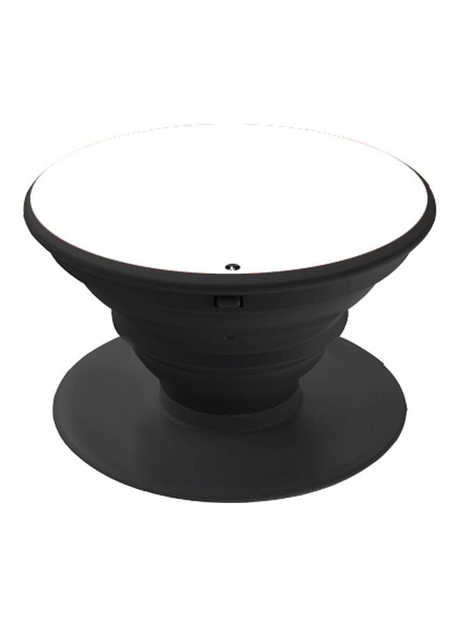 BP Solid Pop Socket Phone Holder White/Black - Image 1