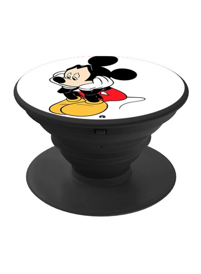 بي بي حامل هاتف بوب سوكيت بطبعة ميكي ماوس أبيض/أحمر/أسود - Image 1