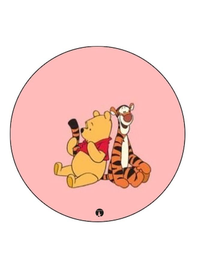 BP Cartoon Printed Pop Socket Phone Holder Pink/Brown/Black - Image 2
