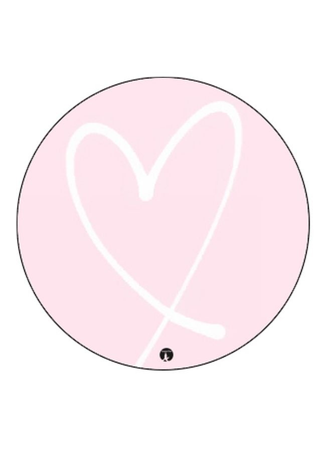 BP Heart Printed Pop Socket Phone Holder Pink/White/Black - Image 2