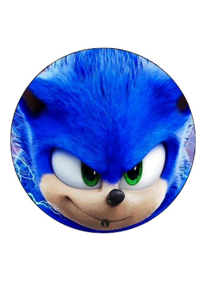 BP Sonic Printed Pop Socket Phone Holder Blue/White/Beige - Image 2