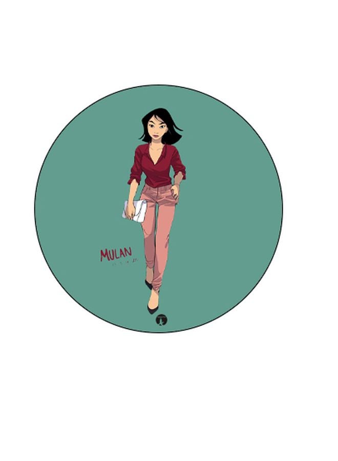 BP Cartoon Printed Pop Socket Phone Holder Green/Brown/Maroon - Image 2