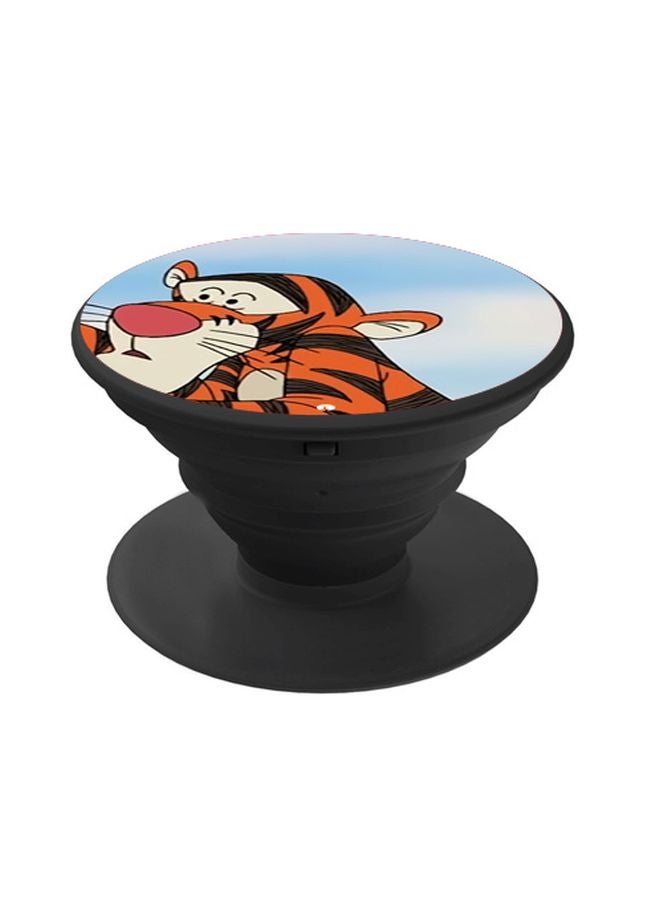 BP Tigger Too Printed Pop Socket Phone Holder Orange/White/Blue - Image 1