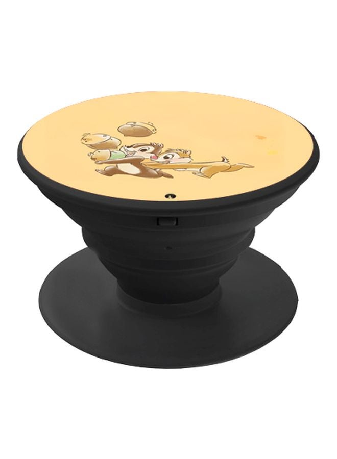 BP Chipmunks Printed Pop Socket Phone Holder Beige/Brown/Black - Image 1