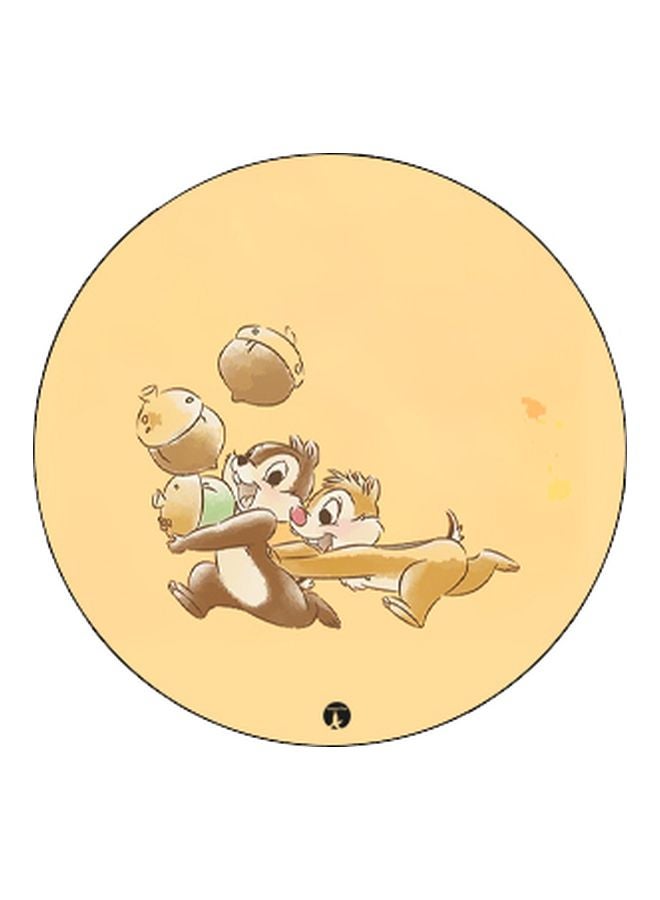 BP Chipmunks Printed Pop Socket Phone Holder Beige/Brown/Black - Image 2