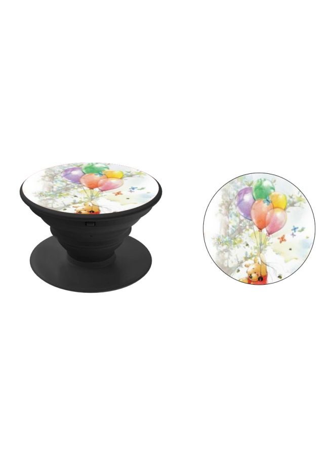 BP Winnie The Pooh Printed Pop Socket Phone Holder White/Yellow/Black - Image 2