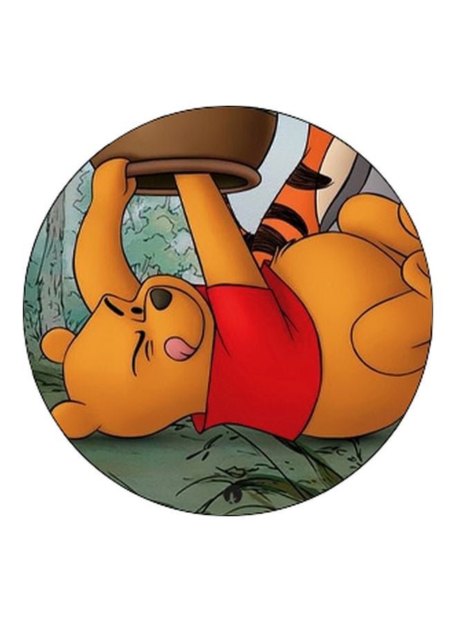 بي بي حامل هاتف بوب سوكيت مطبوع بتصميم شخصية ويني ذا بو بني / أحمر / أسود - Image 2