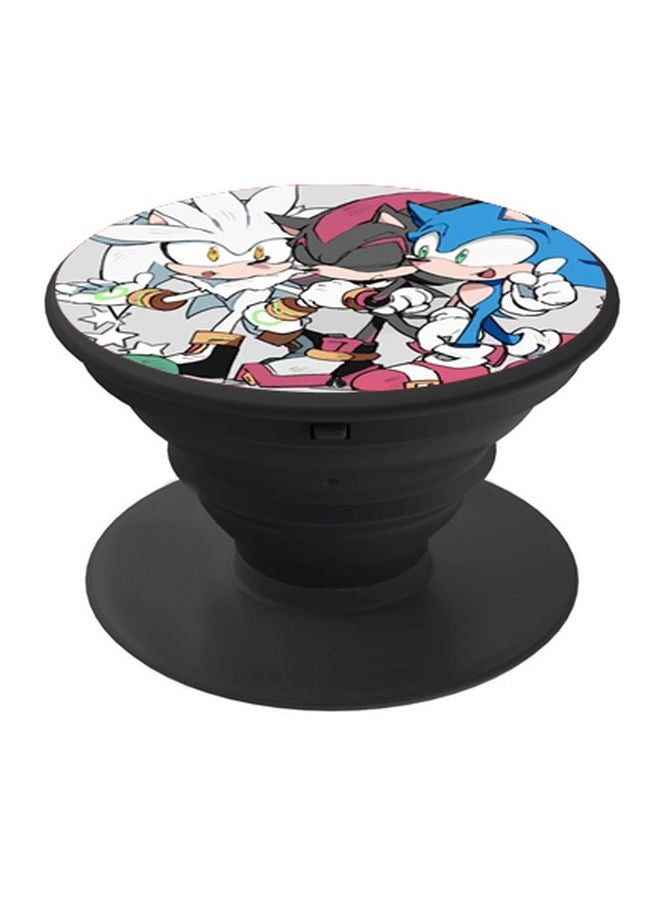 BP Cartoon Printed Pop Socket Phone Holder Multicolour - Image 1