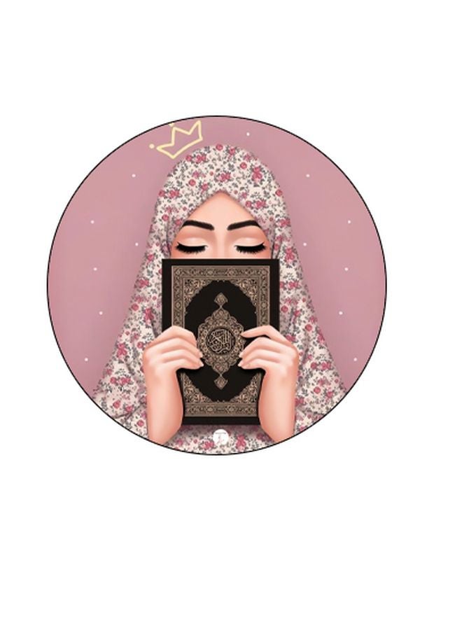 بي بي حامل هاتف بوب سوكيت مطبوع بتصميم امرأة وردي/بيج/أسود - Image 2