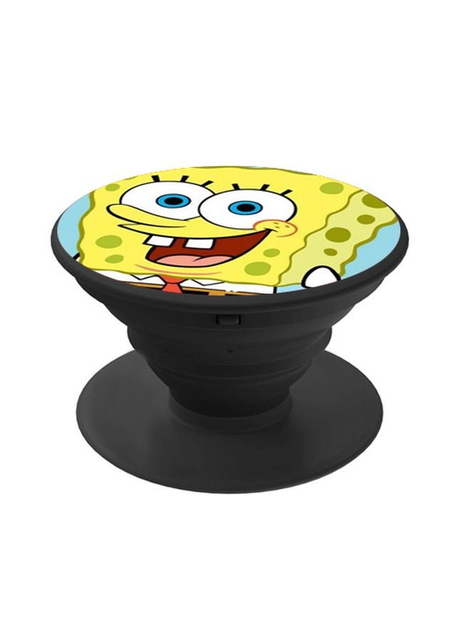 BP Printed Pop Socket Phone Holder Yellow/Red/White - Image 1